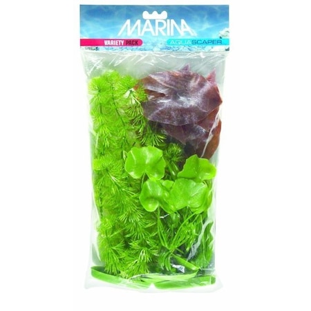 Marina Plastic Plant Variety Pack X-Larg A123